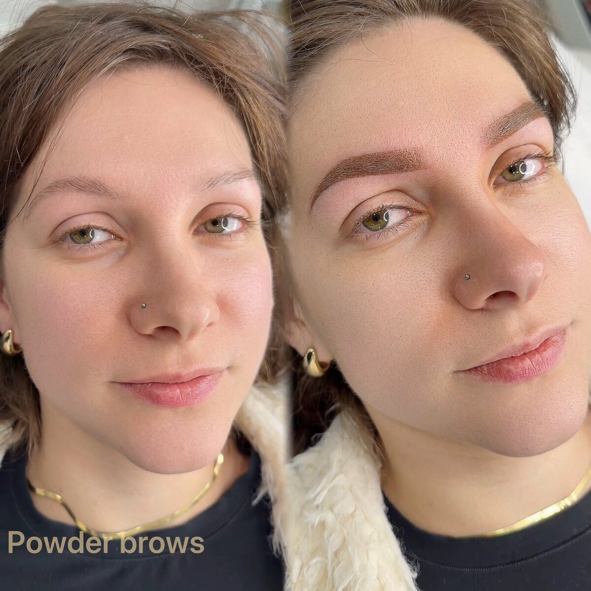 Powder brows