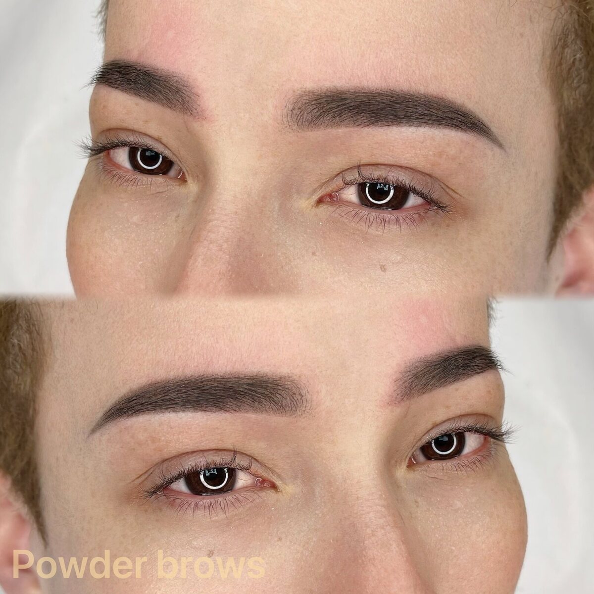 Powder brows